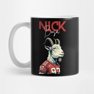 nick bosa the goat Mug